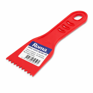 ESPATULA PLASTICA DENTADA C/CABO N 10(2045/10) ROMA